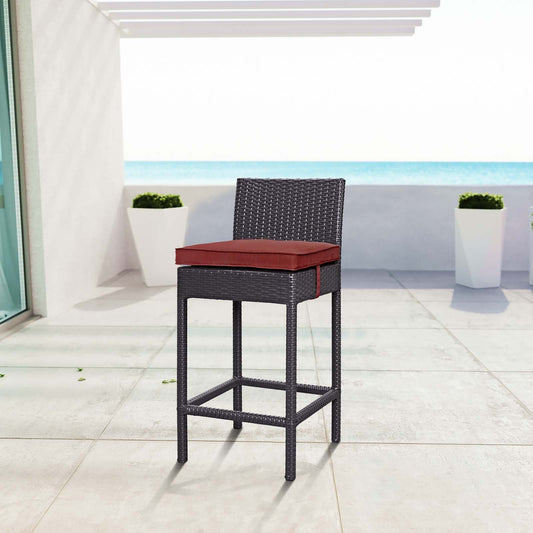 Convene Outdoor Patio Fabric Bar Stool by Modway