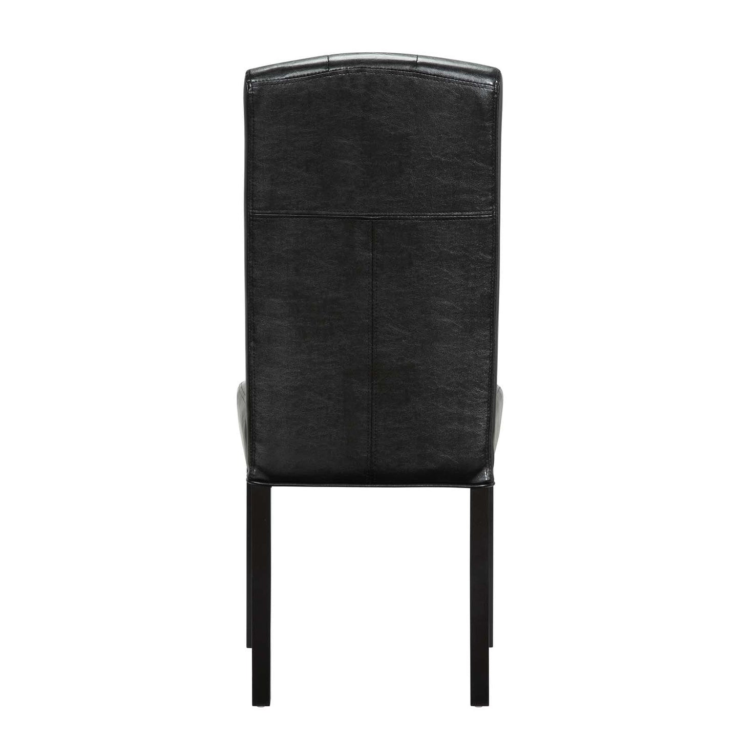 Perdure Vinyl Dining Chairs Set of 4 by Modway