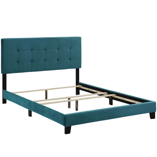 Amira Performance Velvet Full Bed by Modway