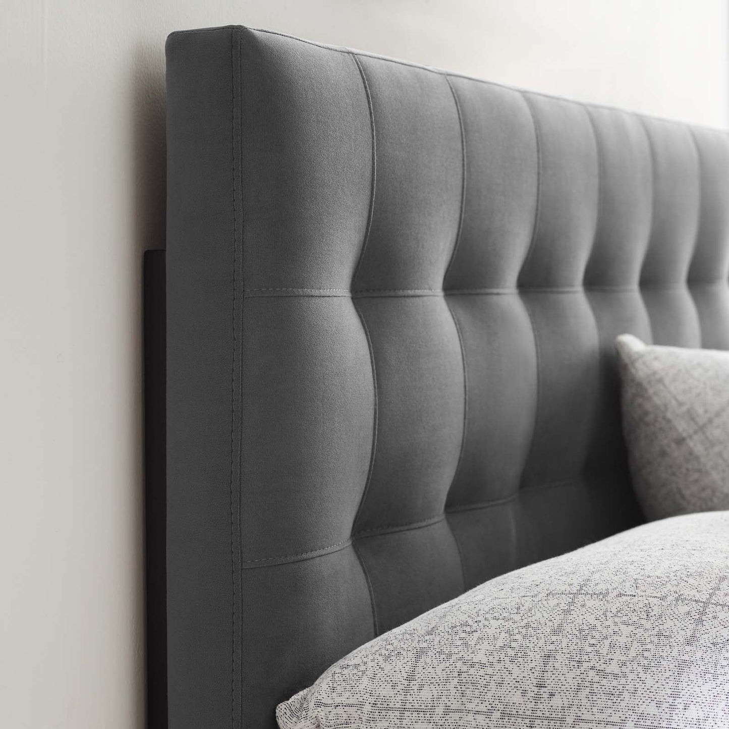 Lily Biscuit Tufted Performance Velvet King Headboard by Modway