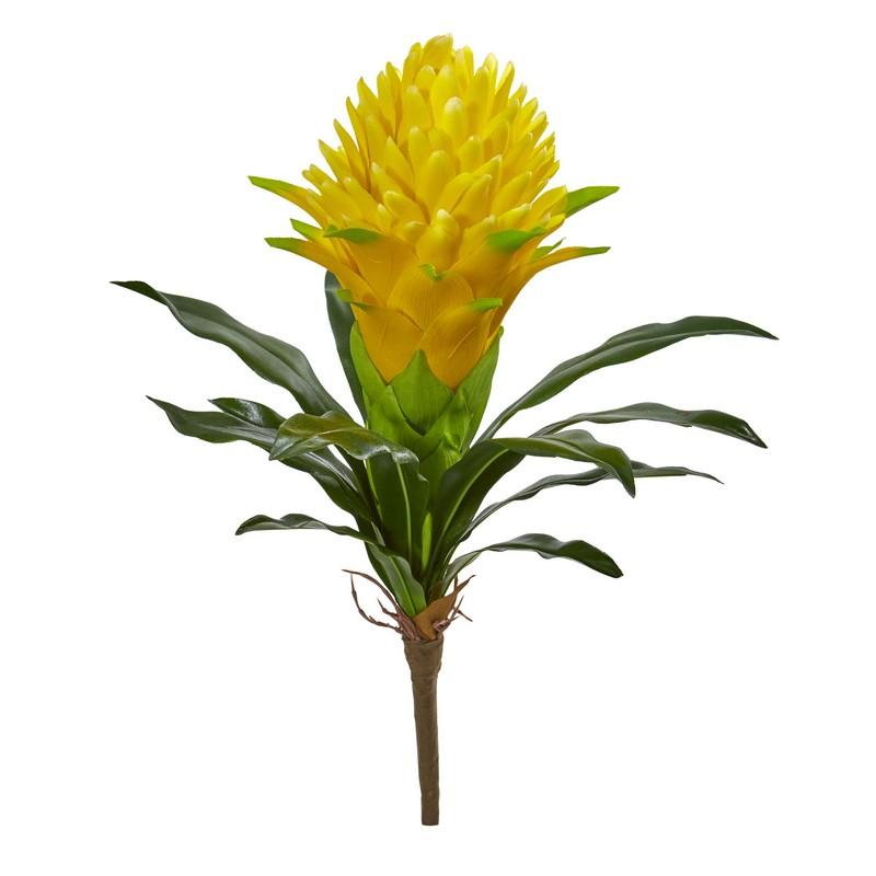 17" Ginger Artificial Flower (Set of 4)