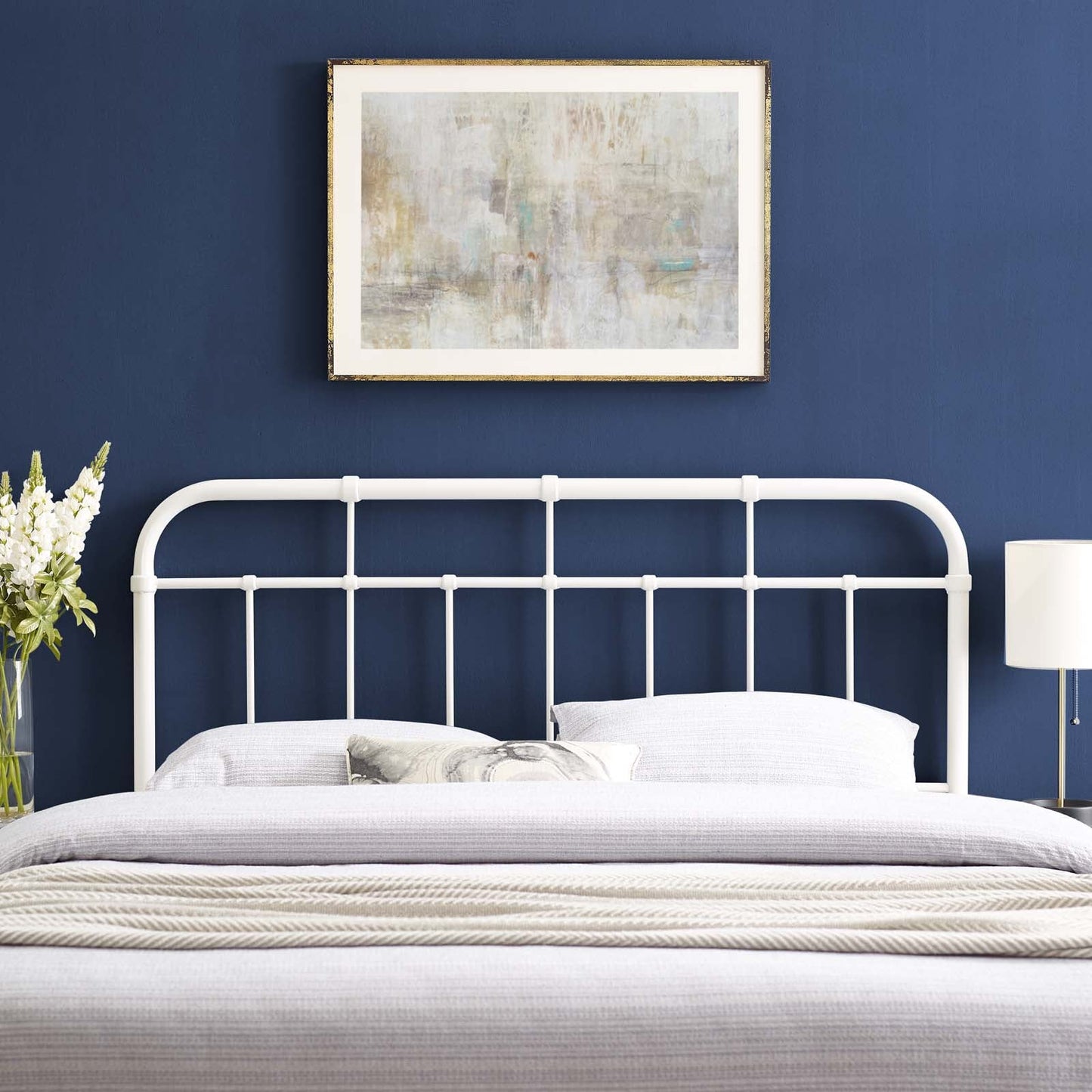 Alessia Metal Twin Headboard by Modway