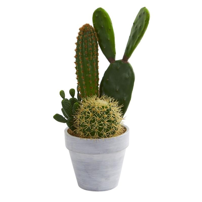 17" Cactus Artificial Plant
