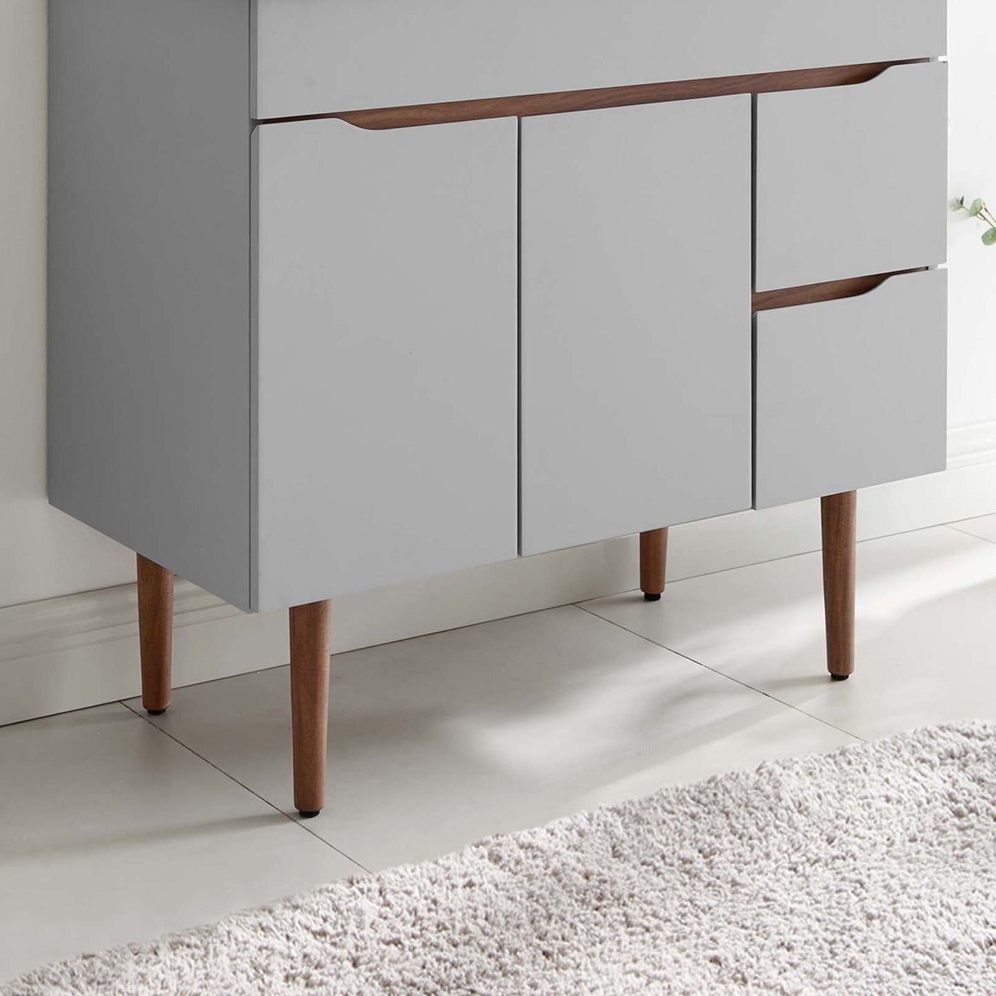 Harvest 36" Bathroom Vanity Cabinet (Sink Basin Not Included) by Modway