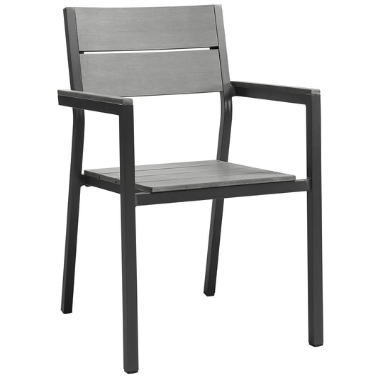 Maine 3 Piece Outdoor Patio Dining Set by Modway