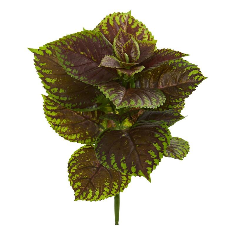 16" Coleus Bush Artificial Plant (Real Touch) (Set of 8)