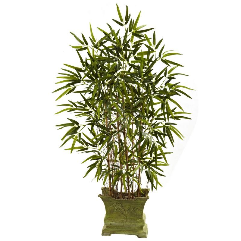 45" Bamboo Tree w/Decorative Planter