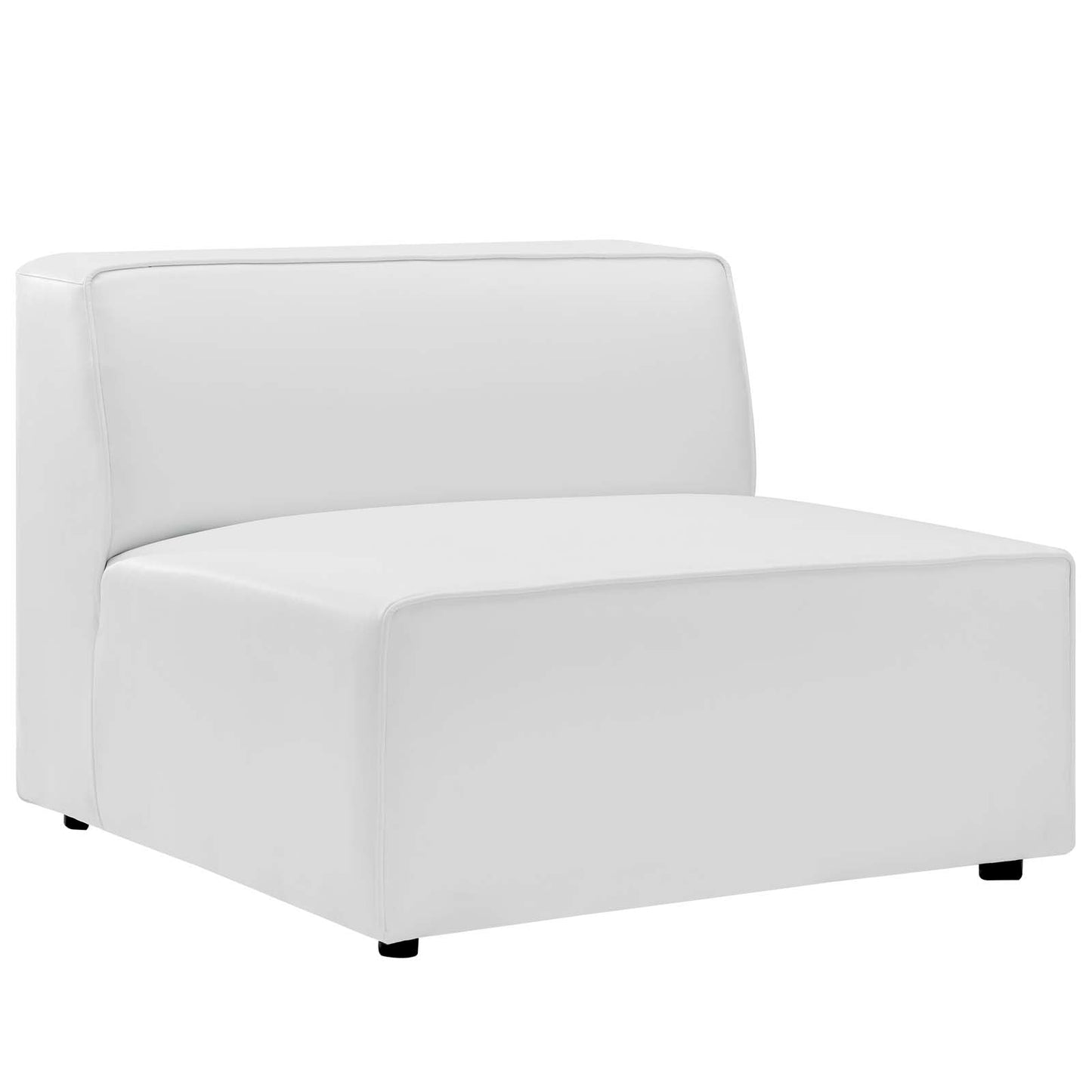Mingle 7-Piece Vegan Leather Sectional Sofa by Modway
