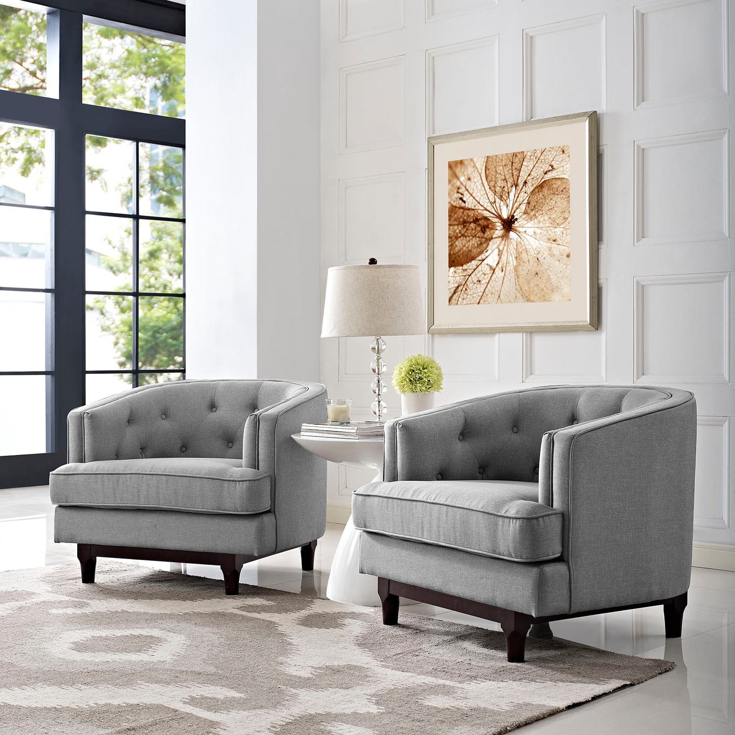 Coast Armchairs Set of 2 by Modway
