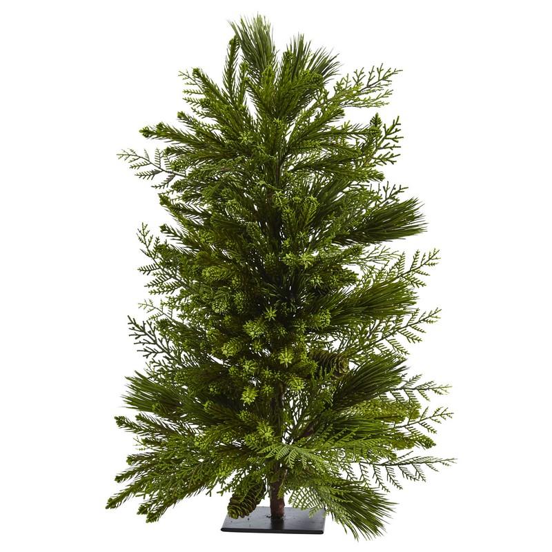 26" Mixed Pine Tree