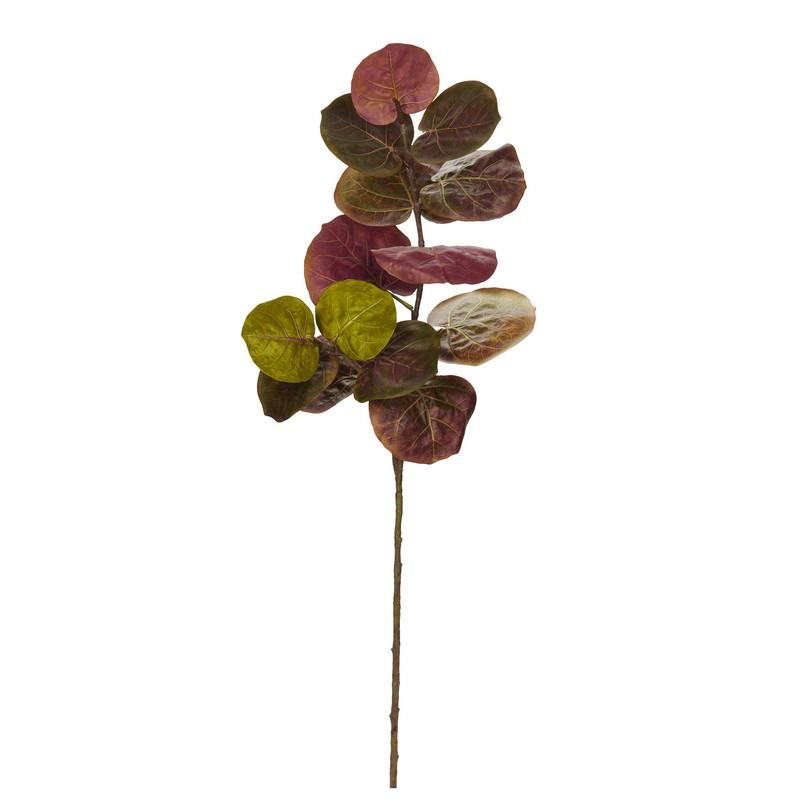 49" Sea Grape Artificial Flower (Set of 3)