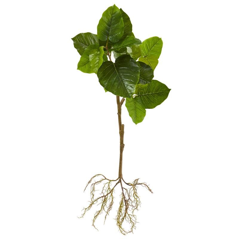 39" Foliage Artificial Branch with Intricate Roots System (Set of 2)