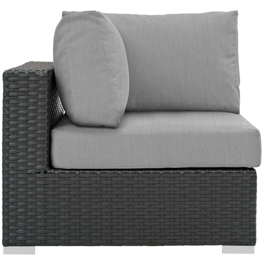 Sojourn Outdoor Patio Sunbrella¨ Corner by Modway