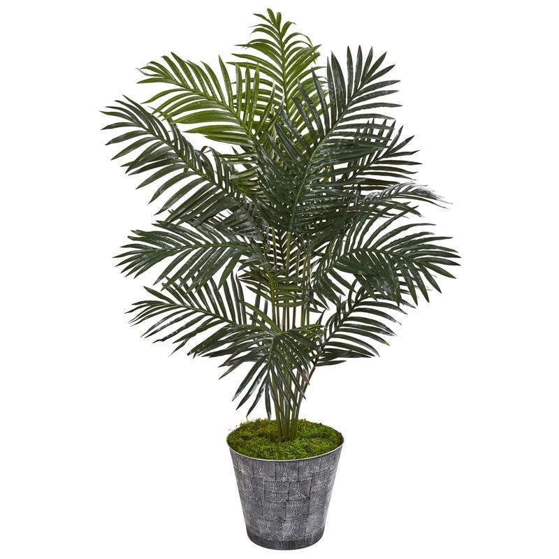 58" Paradise Palm Artificial Tree in Decorative Planter