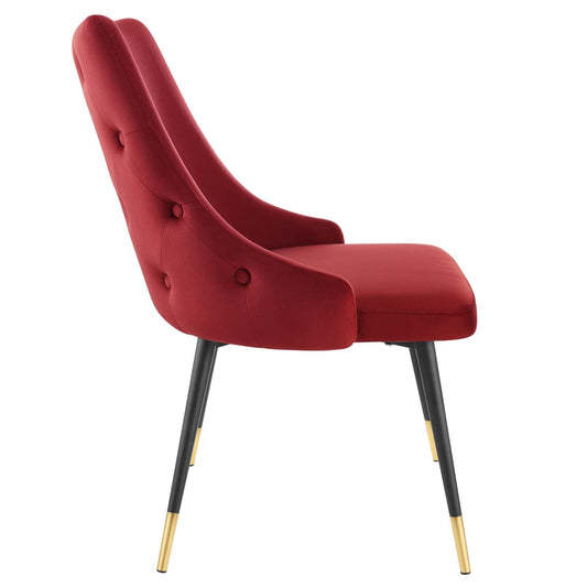 Adorn Tufted Performance Velvet Dining Side Chair by Modway