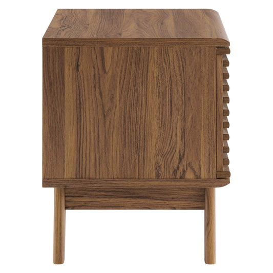 Render Vinyl Record Display Stand by Modway