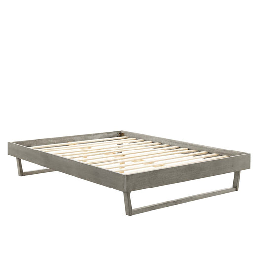 Billie Wood King Platform Bed Frame by Modway