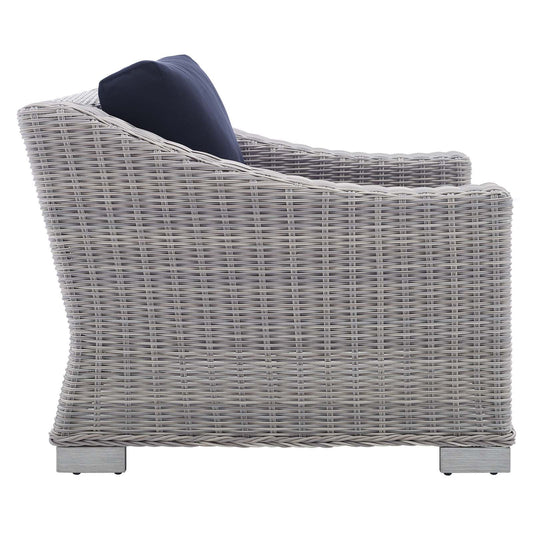 Conway Sunbrella¨ Outdoor Patio Wicker Rattan Armchair by Modway