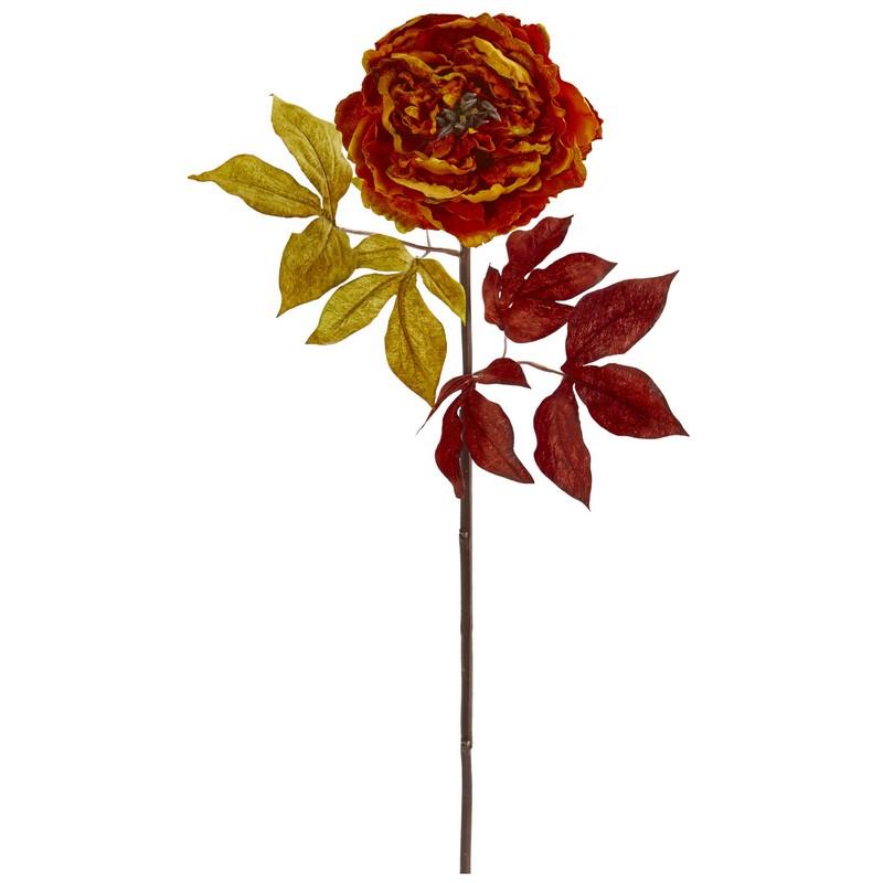 30" Peony Artificial Flower (Set of 6)