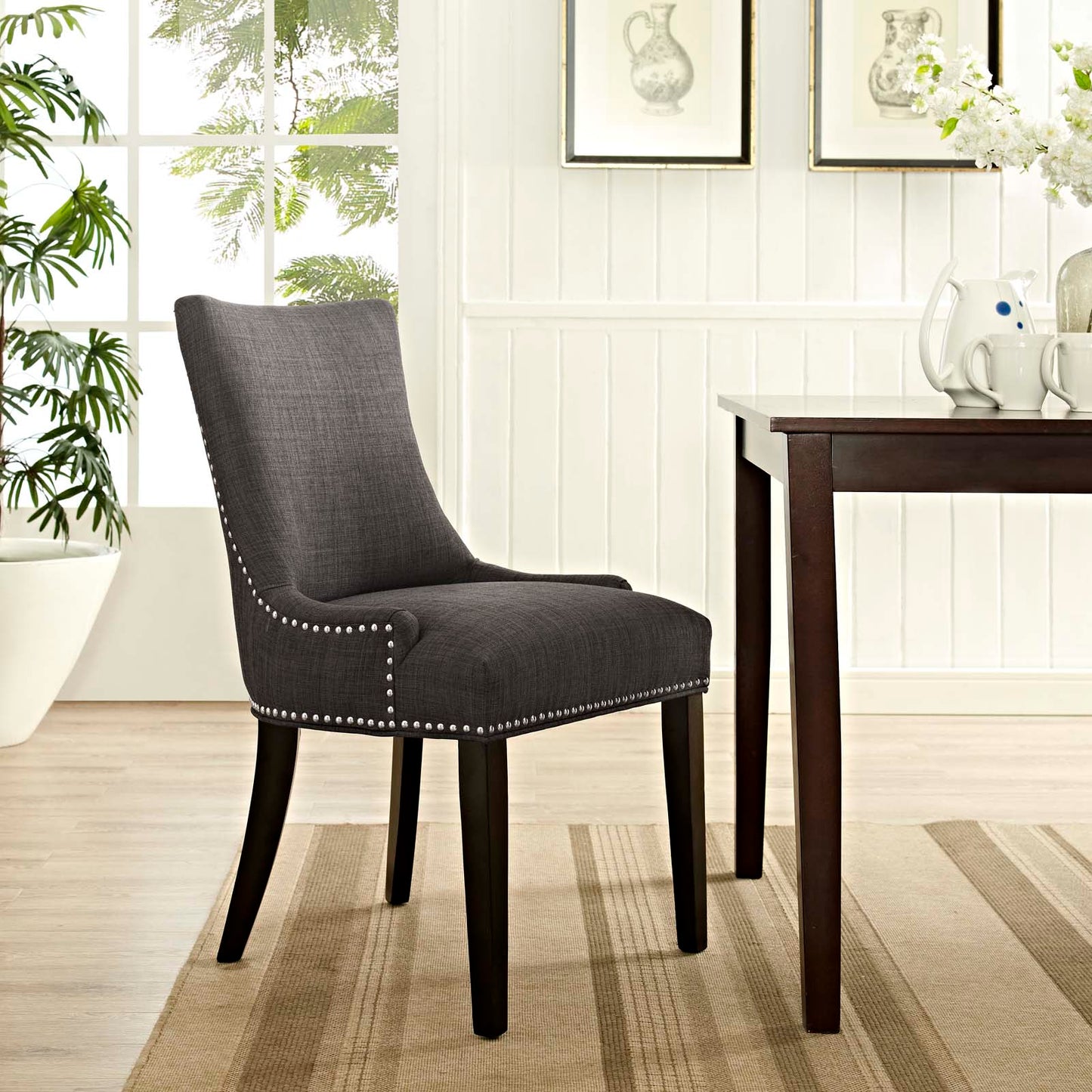 Marquis Fabric Dining Chair by Modway
