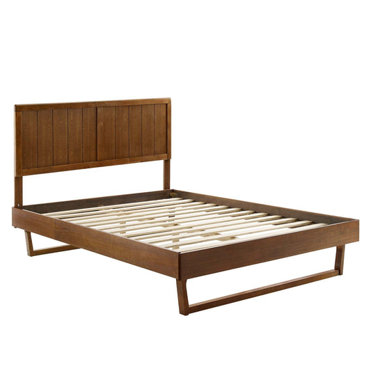 Alana Wood Full Platform Bed With Angular Frame by Modway