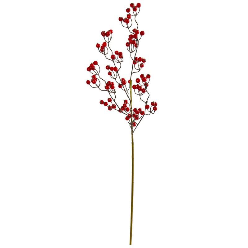 35" Berry Spray Artificial Flower (Set of 6)