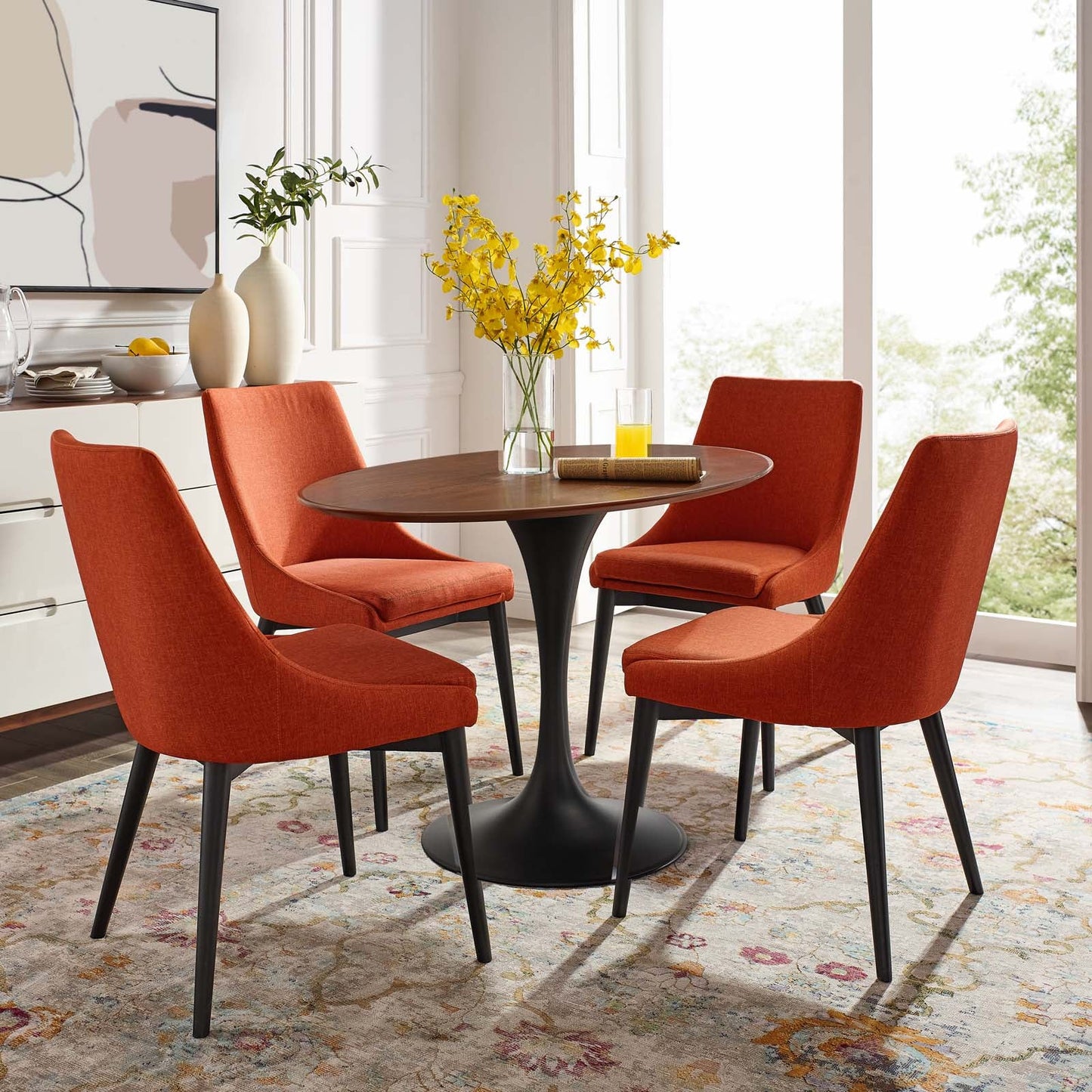 Lippa 48" Oval Wood Dining Table by Modway