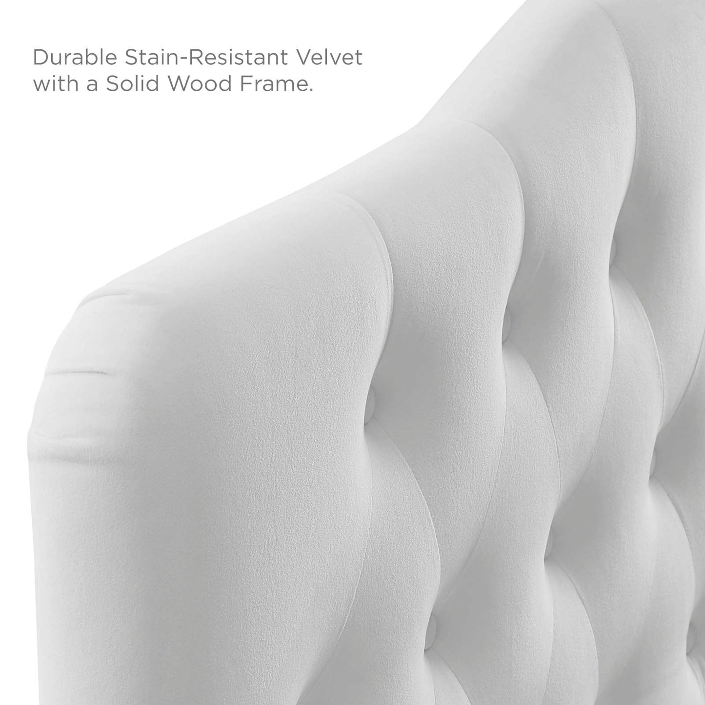 Annabel Diamond Tufted Performance Velvet Queen Headboard by Modway