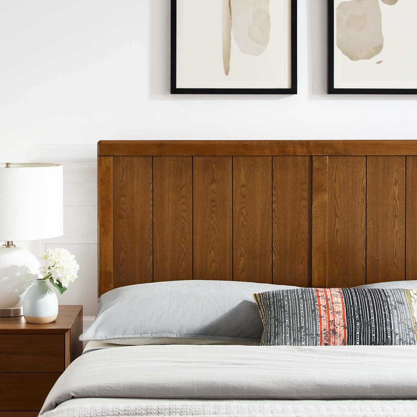 Robbie Wood Full Headboard by Modway