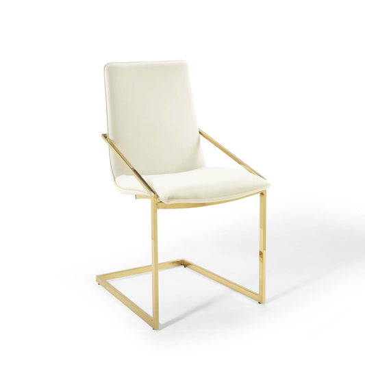 Pitch Performance Velvet Dining Armchair Set of 2 by Modway