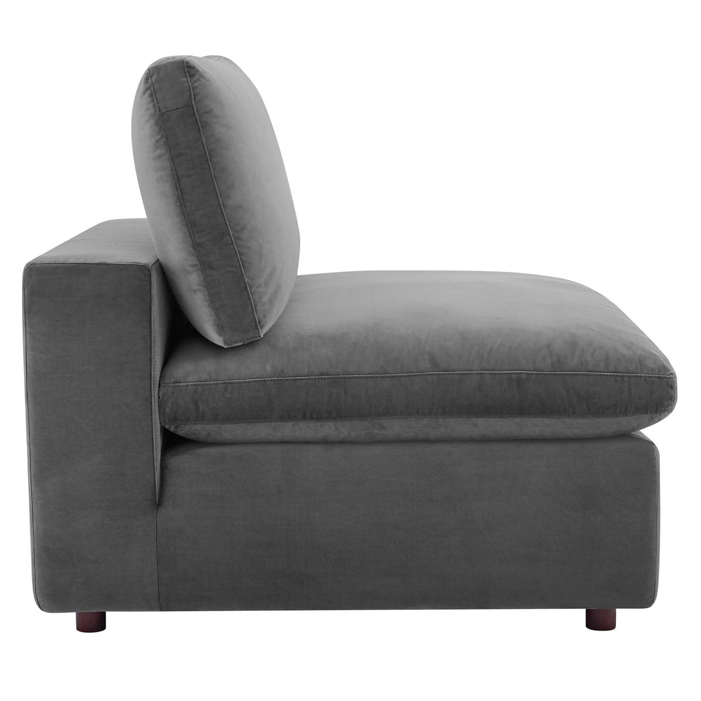 Commix Down Filled Overstuffed Performance Velvet 3-Seater Sofa by Modway