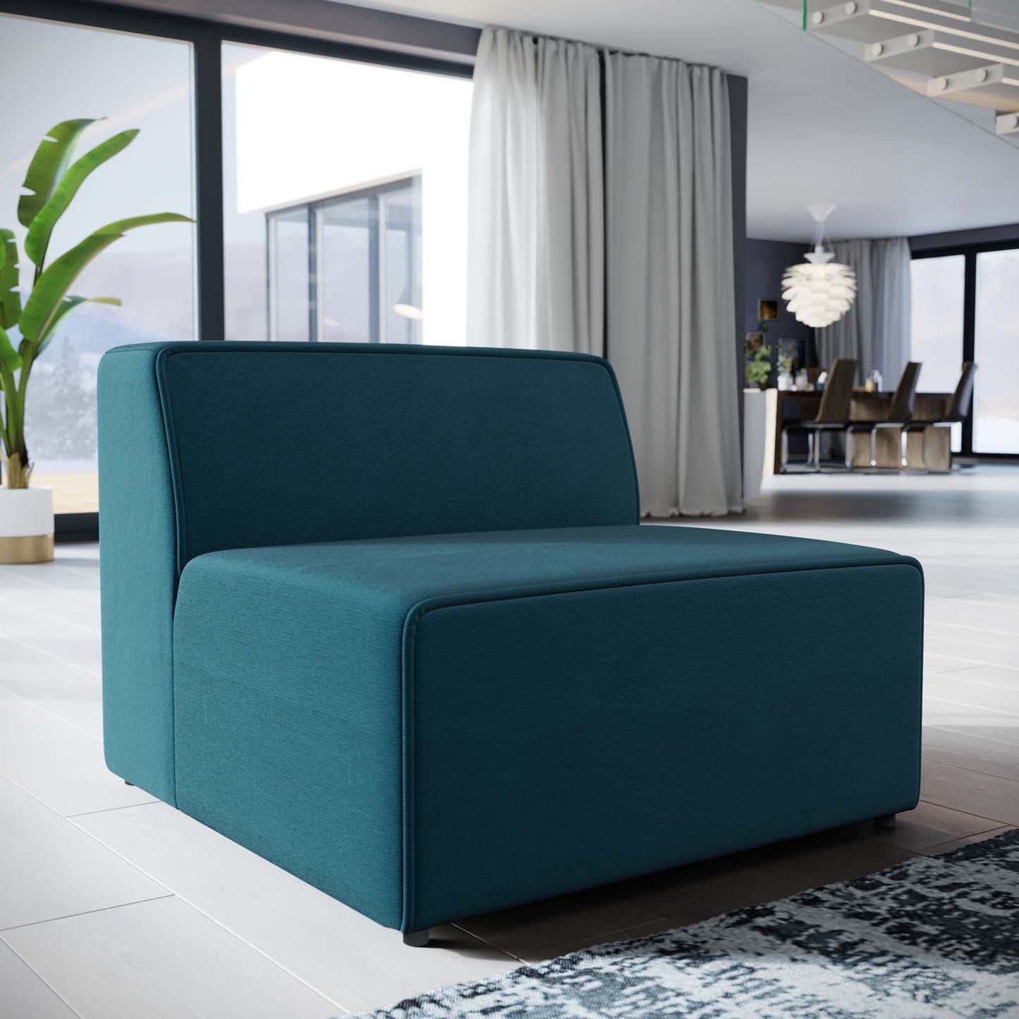 Mingle Fabric Armless by Modway