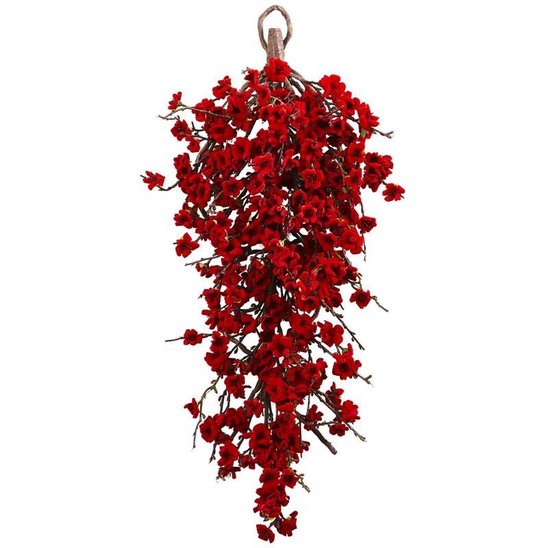 28" Plum Blossom Teardrop