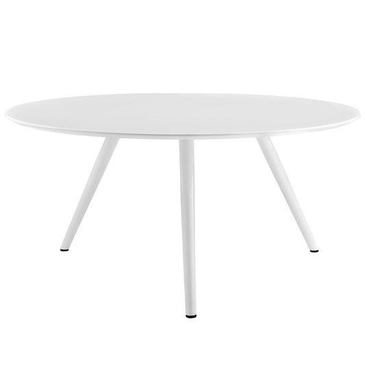 Lippa 60" Round Wood Dining Table with Tripod Base by Modway