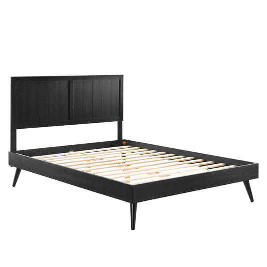 Alana Wood Full Platform Bed With Splayed Legs by Modway