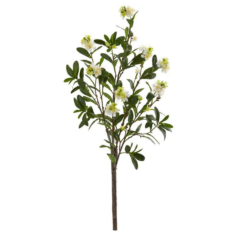 47" Peach Blossom Branch Artificial Flower (Set of 2)