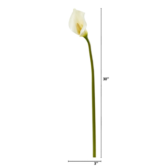 30" Calla Lily Artificial Flower (Set of 6)