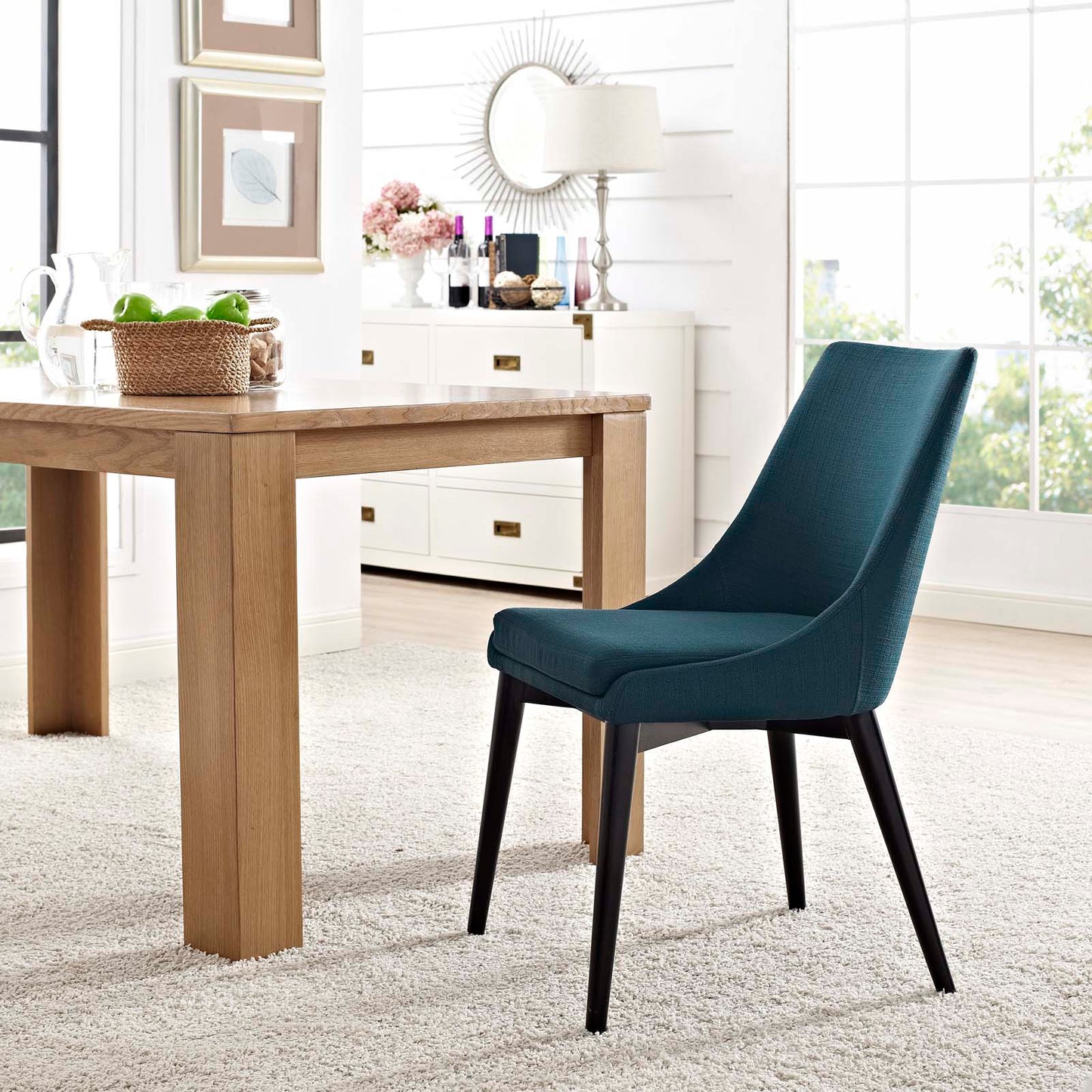 Viscount Fabric Dining Chair by Modway