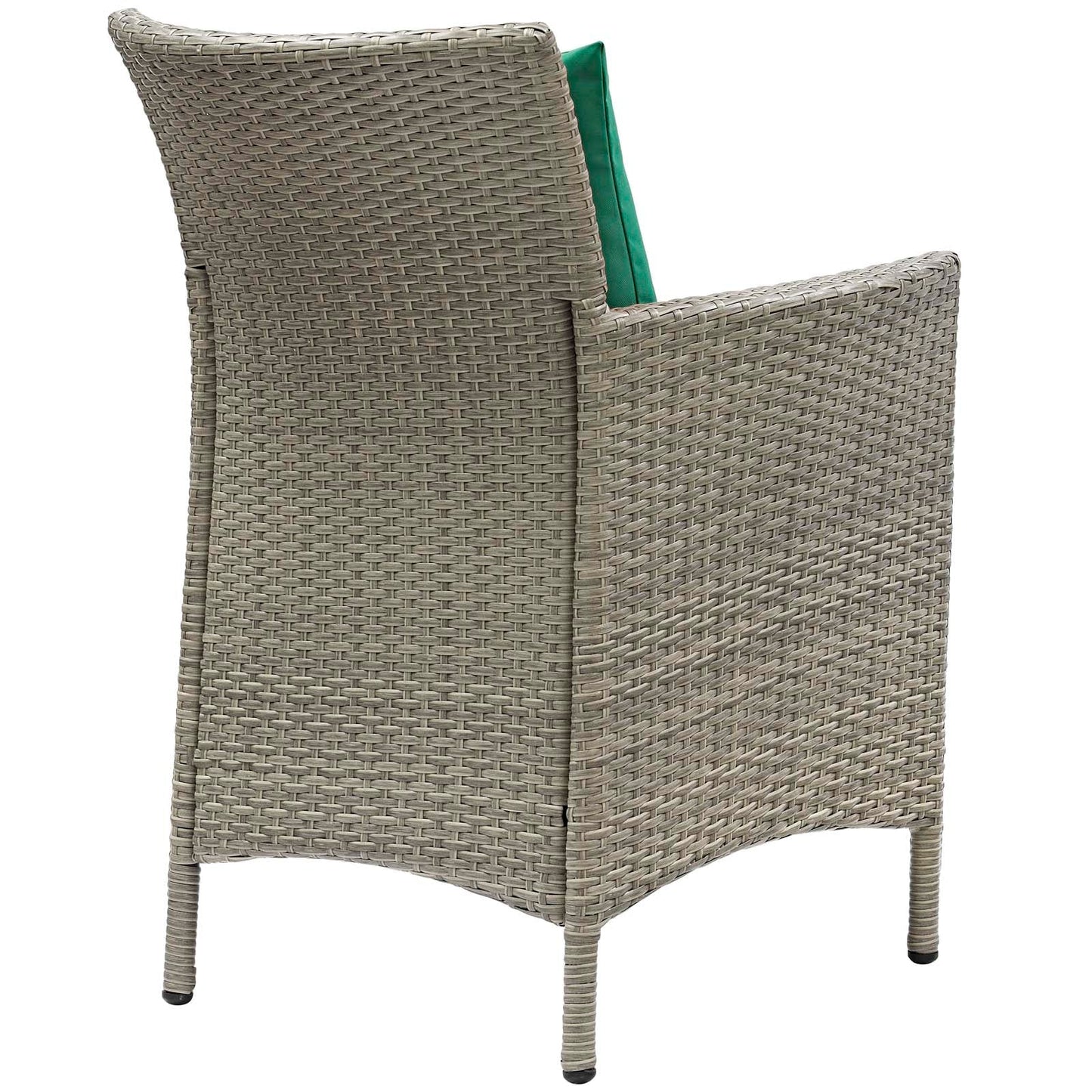 Conduit Outdoor Patio Wicker Rattan Dining Armchair by Modway