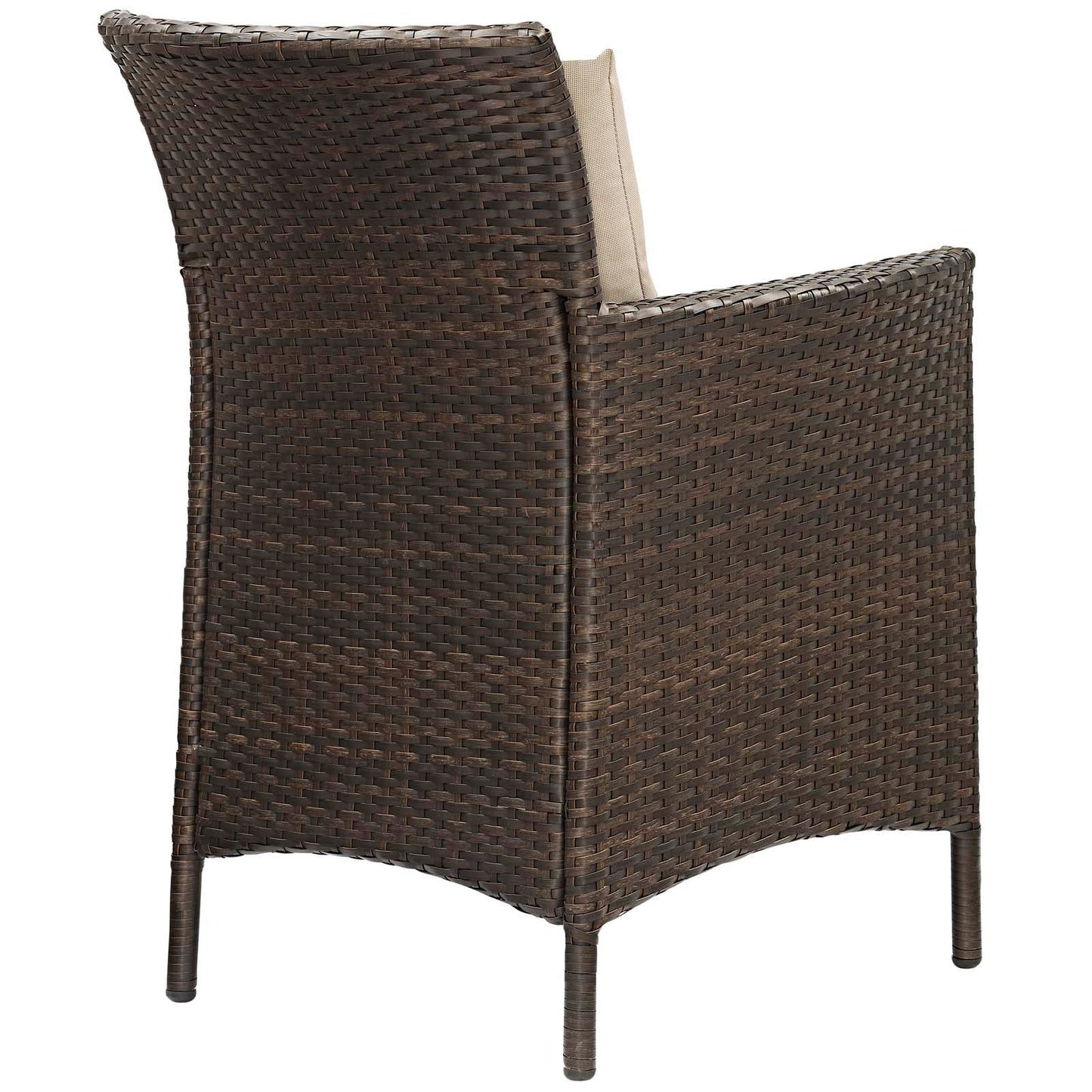 Conduit Outdoor Patio Dining Armchair Set of 2