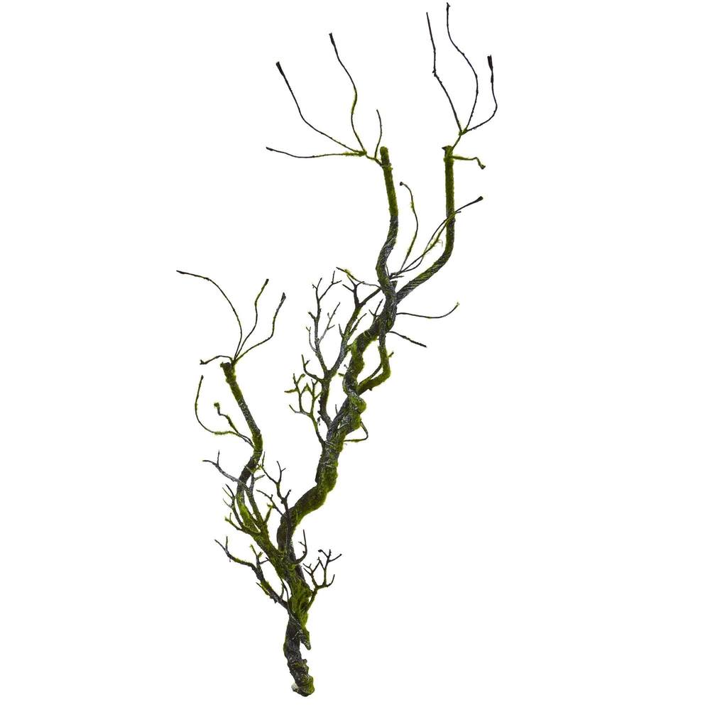 43" Moss Twig Vine Artificial Plant (Set of 4)