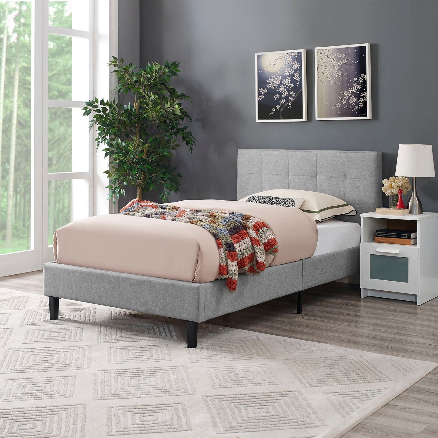 Linnea Twin Bed by Modway