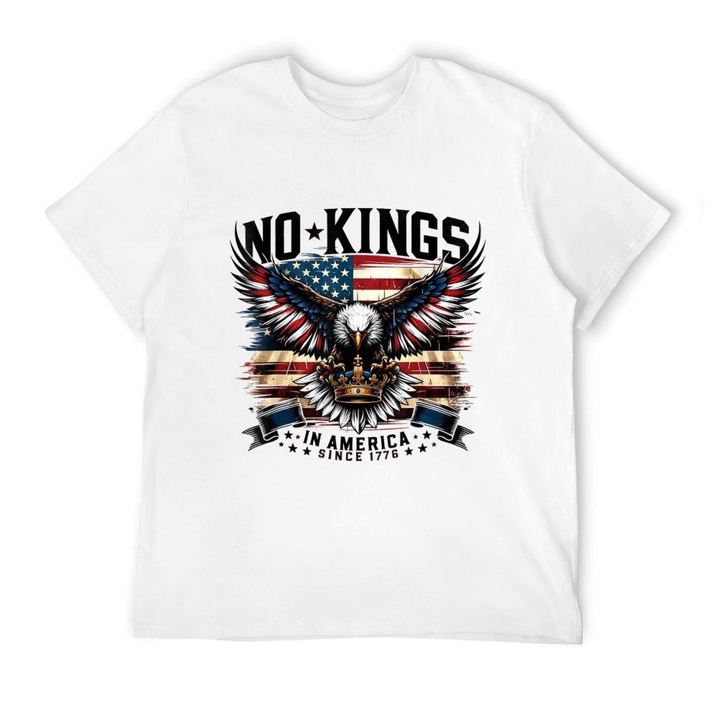 No Kings In America Since 1776 Lightweight T-Shirt