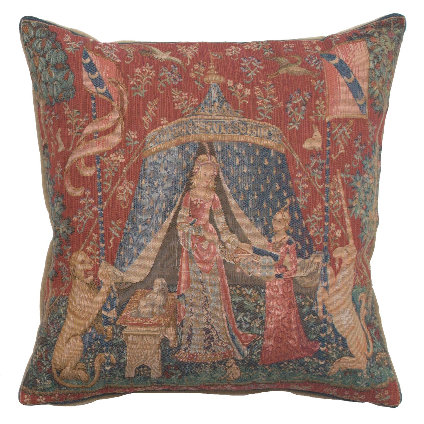 A Mon Seul Desir III Small French Cushion