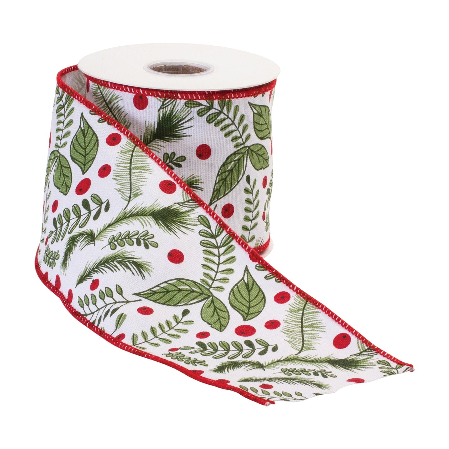 Wired Cotton Ribbon 4" x 10 yds.