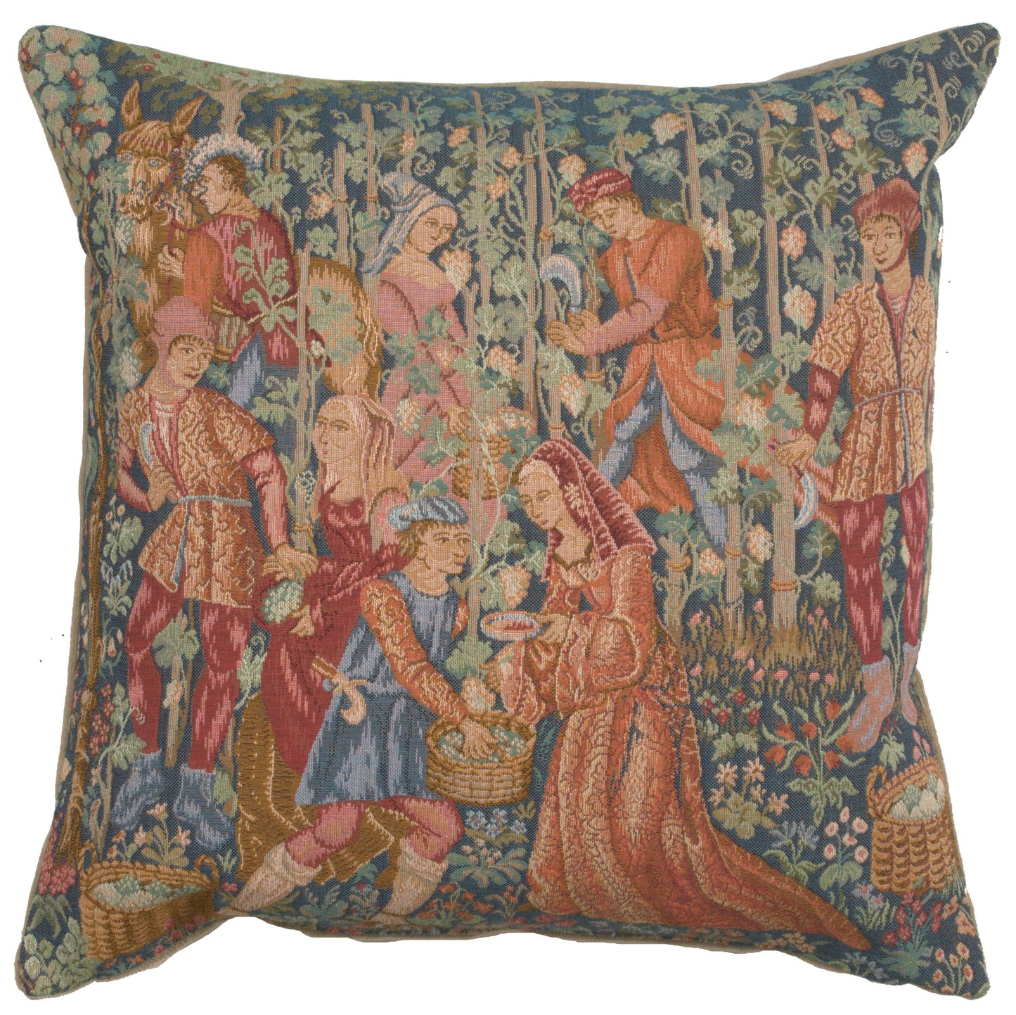 Wine Making French Cushion