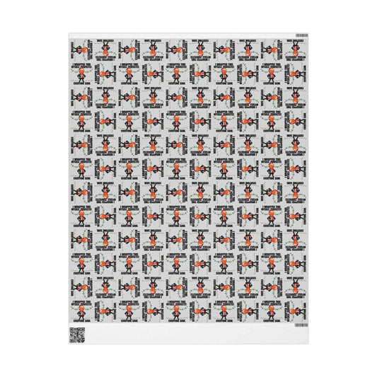 I Wrapped This Myself Wrapping Paper – Political Parody