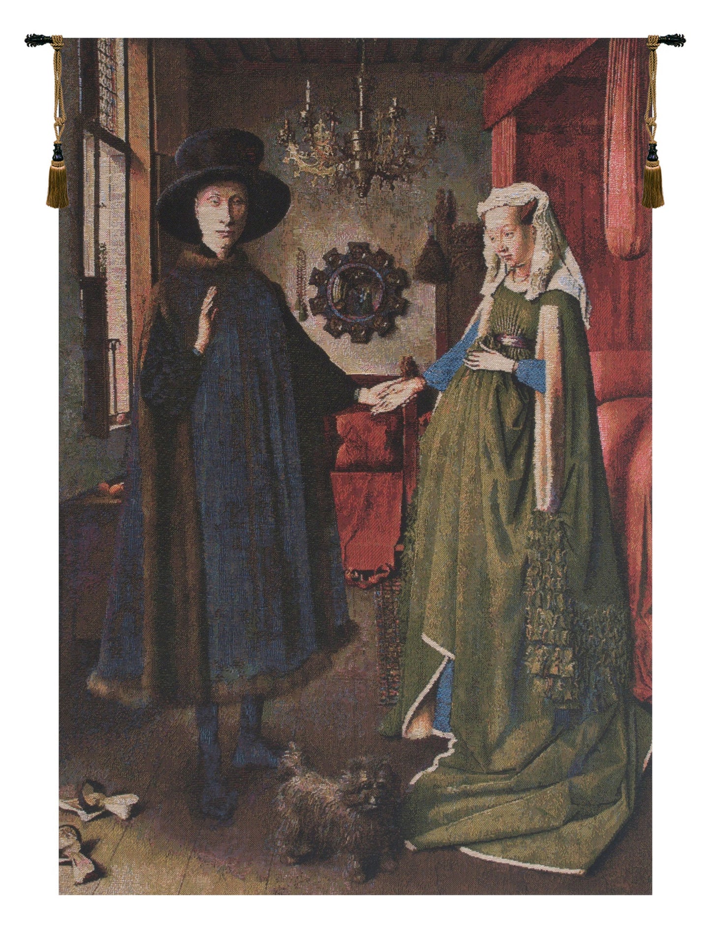Arnolfini Portrait European Tapestry