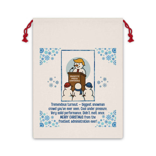 Frosty’s Press Conference Gift Bag – Political Parody