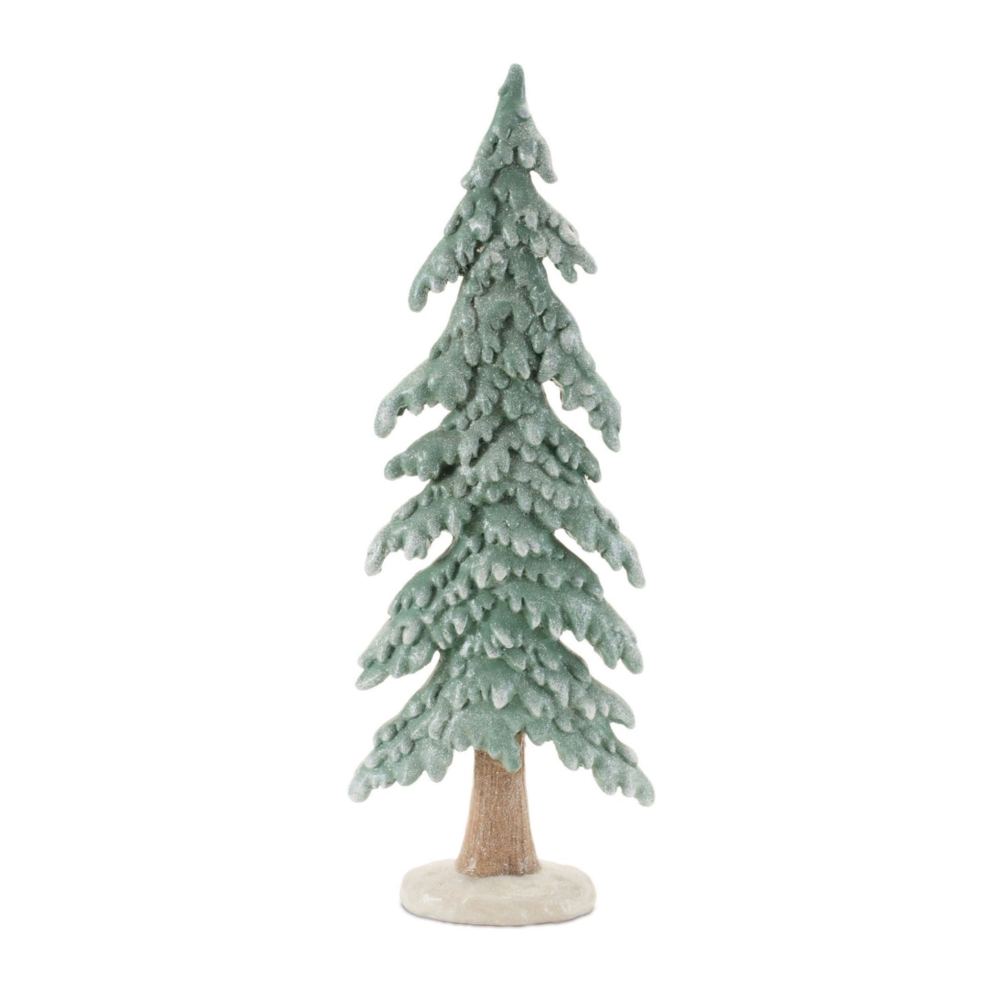 Glittered Winter Pine Tree (Set of 2)